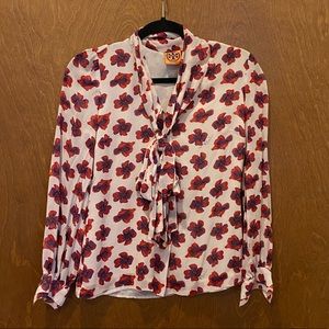 TORY BURCH GORGEOUS SILK BLOUSE
